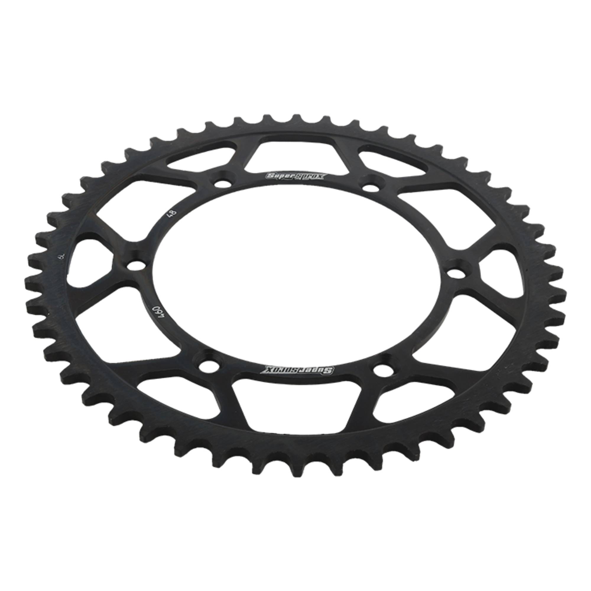 RFE-460-48-BLK Steel Sprocket Blk